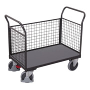 Cordes Dreiwandwagen mit Draht RAL 7016-1