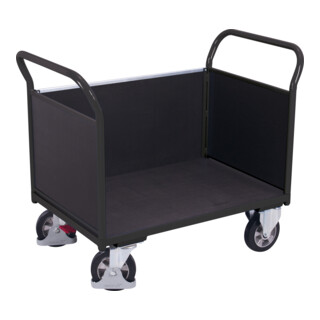 Cordes Dreiwandwagen Siebdruckplatte RAL 7016