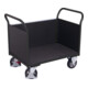 Cordes Dreiwandwagen Siebdruckplatte RAL 7016