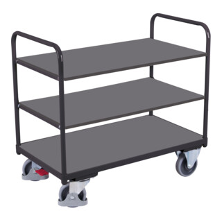 Cordes Etagenwagen niedrig RAL 7016