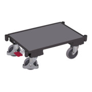 Cordes Euro-System-Roller mit Boden und Eckhülsen RAL 7016-1