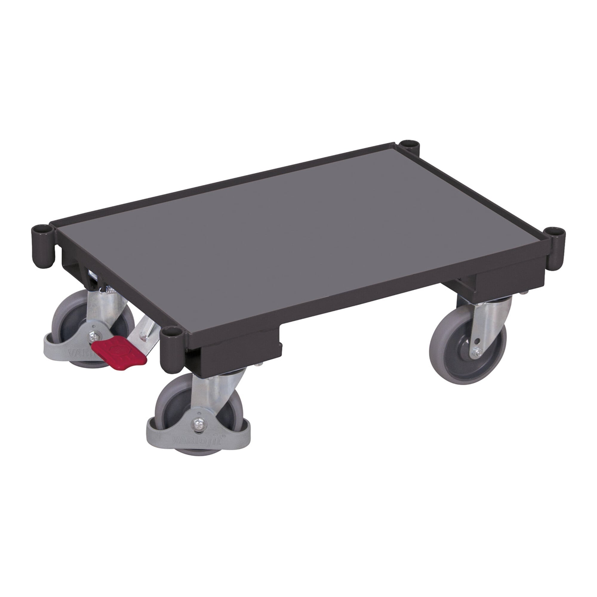 Cordes Euro-System-Roller mit Boden und Eckhülsen RAL 7016