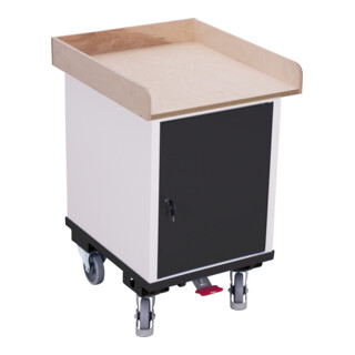 Cordes Flügeltürschrank mit 1 Ladefläche RAL 7016