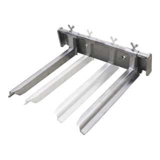 Cordes Gabelzinken verstellbar 450mm verzinkt