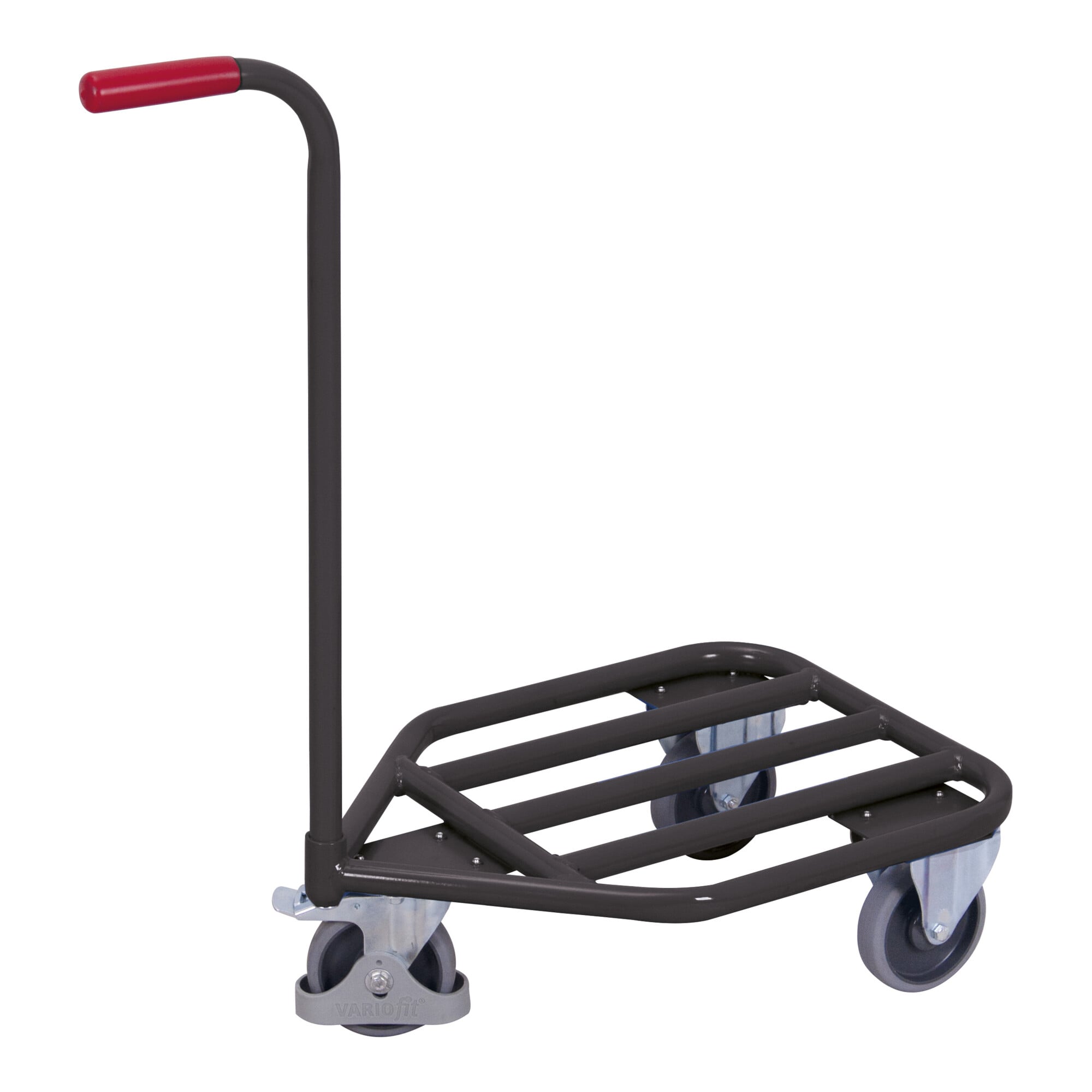 Cordes Griffroller Stahlrohrladefläche RAL 7016 anthrazitgrau