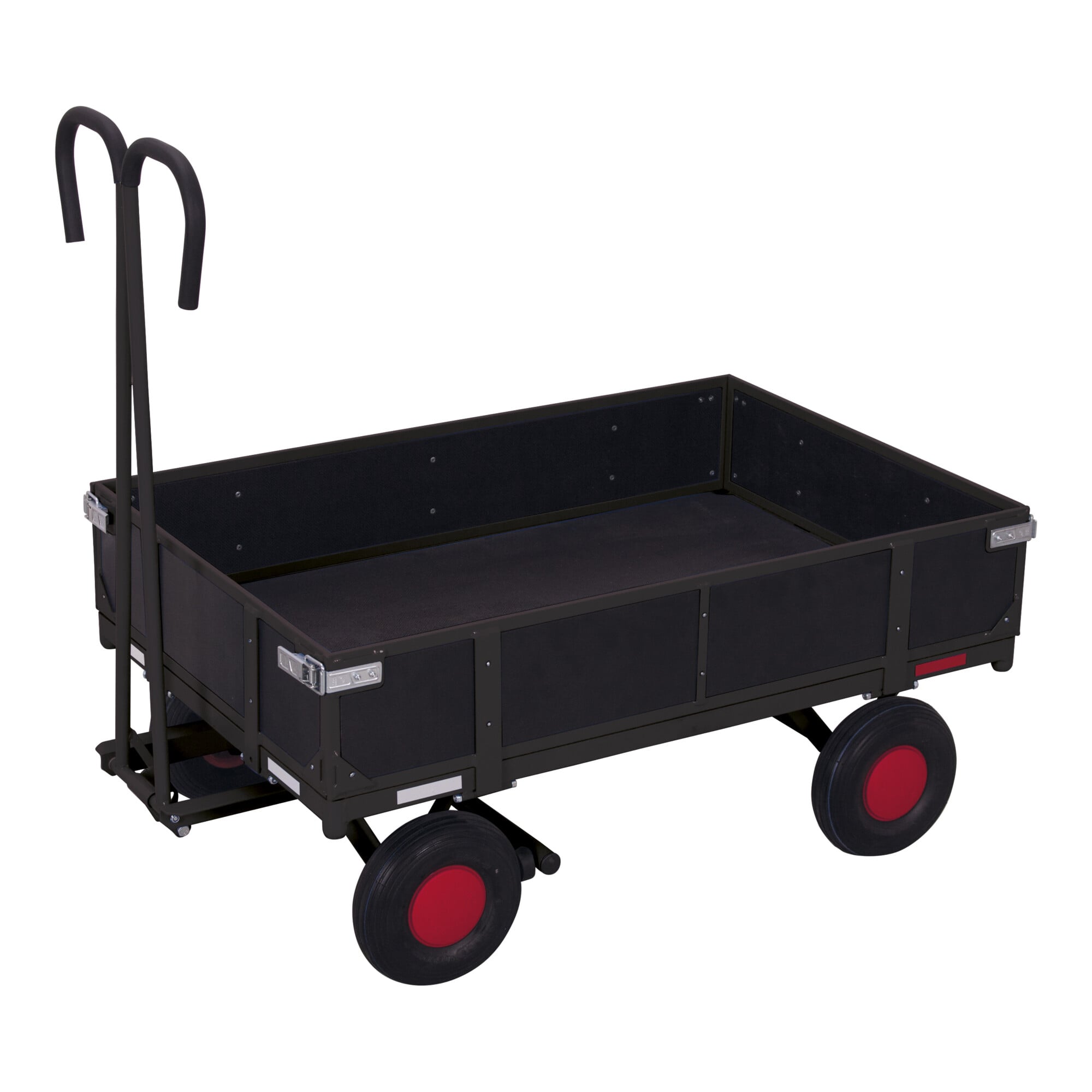 Cordes Handpritschenwagen mit Bordwand RAL 7016