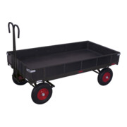 Cordes Handpritschenwagen mit Bordwand RAL 7016