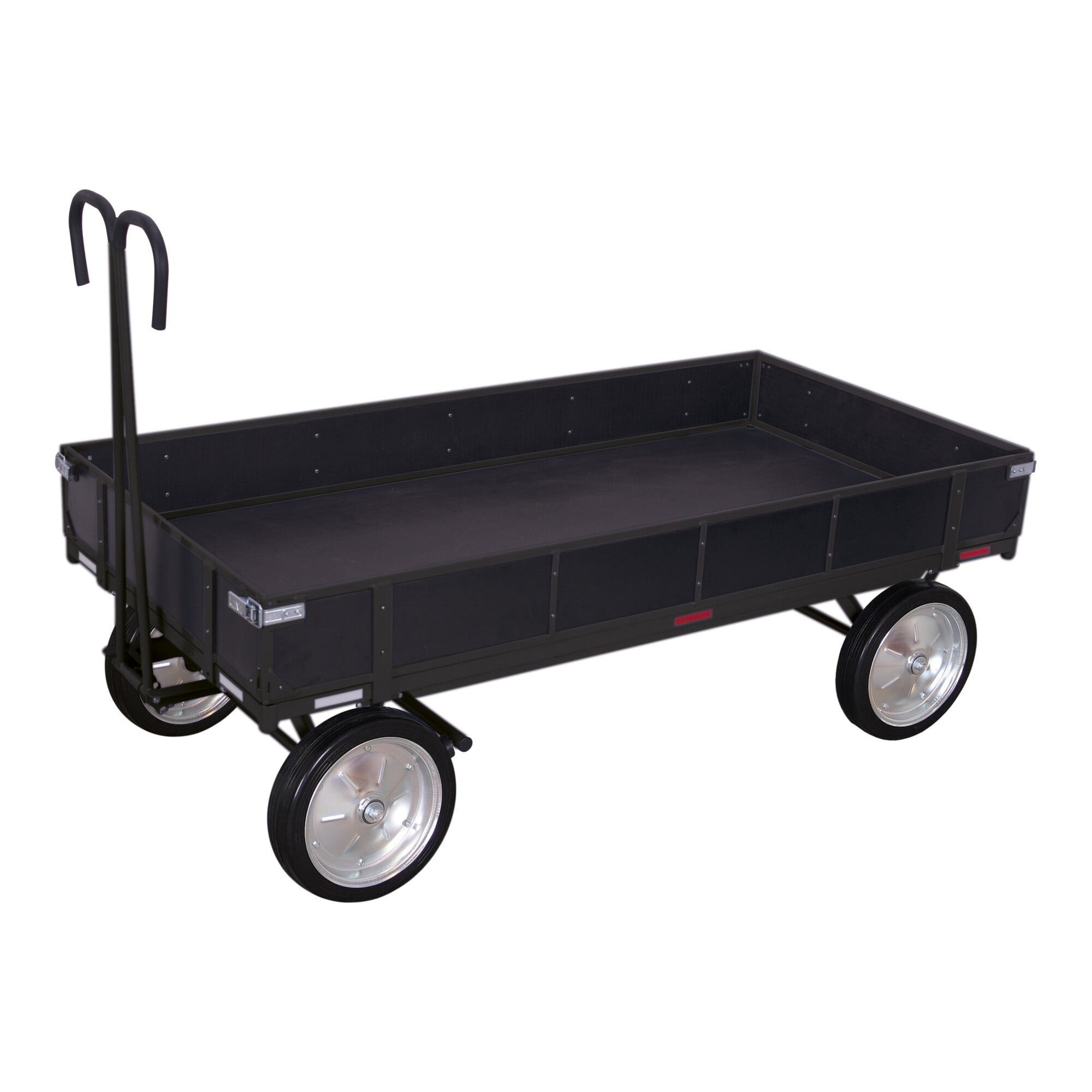 Cordes Handpritschenwagen mit Bordwand RAL 7016