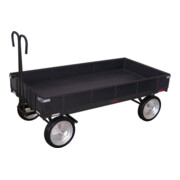 Cordes Handpritschenwagen mit Bordwand RAL 7016