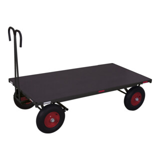 Cordes Handpritschenwagen ohne Bordwand RAL 7016