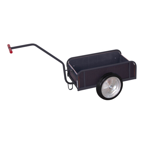 Cordes Handwagen mit Bordwand RAL 7016