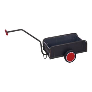 Cordes Handwagen mit Bordwand RAL 7016