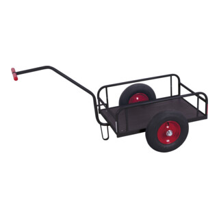 Cordes Handwagen ohne Bordwand RAL 7016