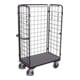 Cordes Paket-Dreiwandwagen hoch RAL 7016
