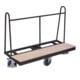 Cordes Plattenwagen rhombische Rollenanordnung RAL 7016