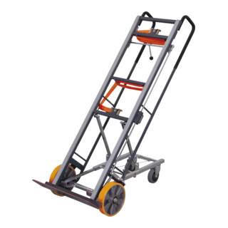 Cordes Sperrgutkarre Stützräder RAL 7016