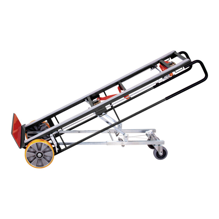 Cordes Sperrgutkarre Stützräder RAL 7016