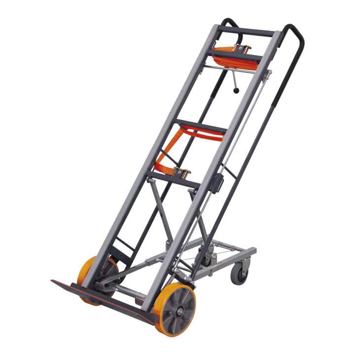 Cordes Sperrgutkarre Stützräder RAL 7016