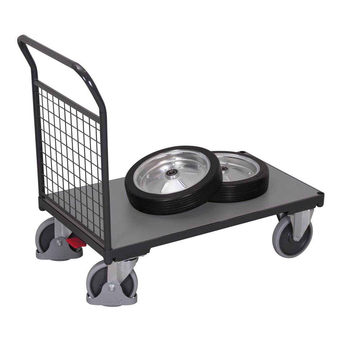 Cordes Stirnwandwagen mit Draht RAL 7016