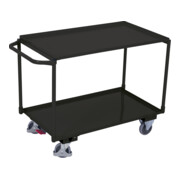 Cordes Tischwagen mit 2 Ladeflächen RAL 7016