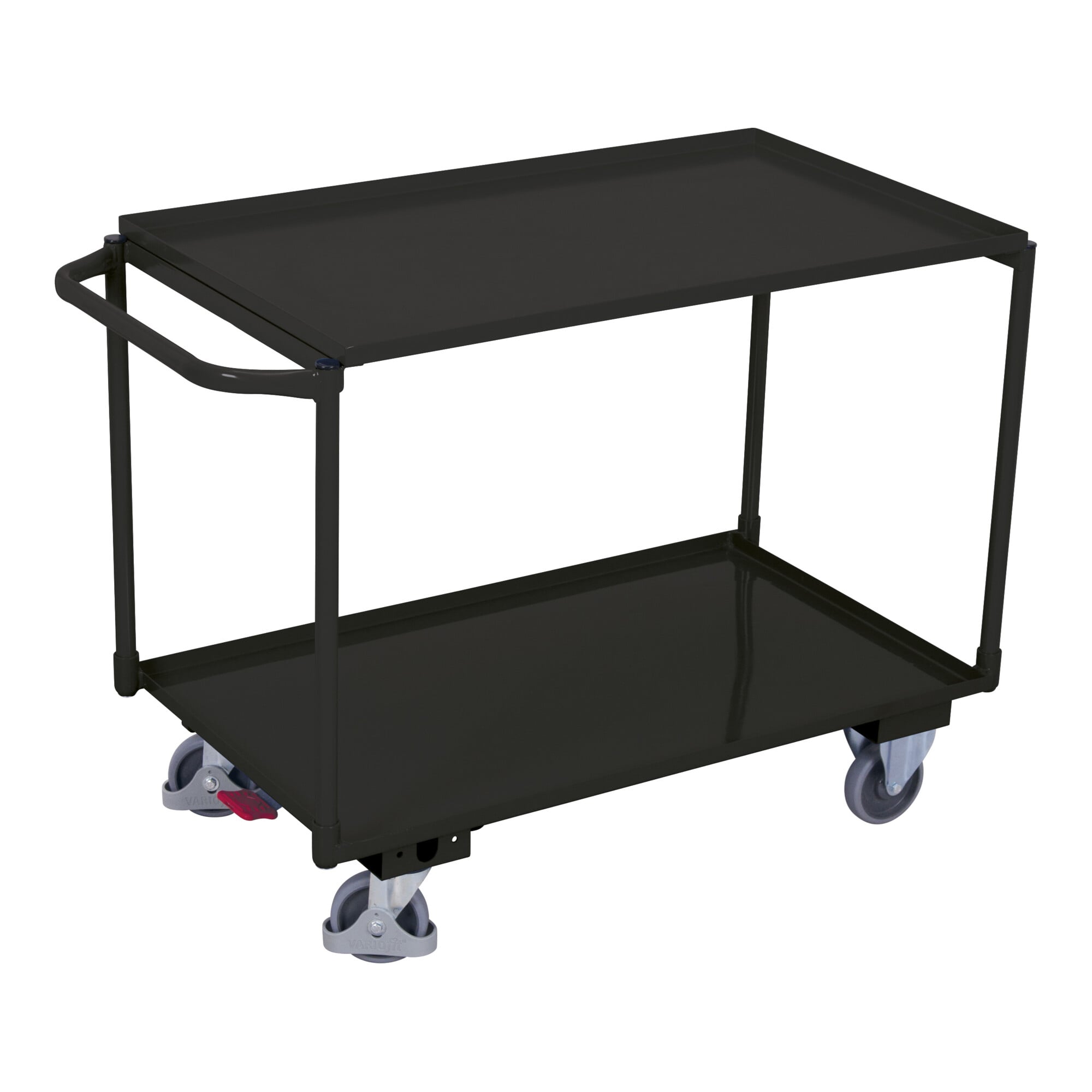 Cordes Tischwagen mit 2 Ladeflächen RAL 7016