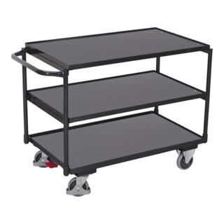 Cordes Tischwagen mit 3 Ladeflächen RAL 7016