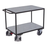 Cordes Tischwagen schwer mit 2 Zinkblechladeflächen RAL 7016