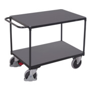 Cordes Tischwagen Schwerer mit 2 Ladeflächen RAL 7016-1