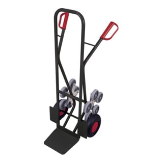 Cordes Treppenkarre 2 fünfarmige Radsterne RAL 7016 anthrazitgrau