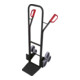 Cordes Treppenkarre dreiarmige Radsterne RAL 7016 anthrazitgrau