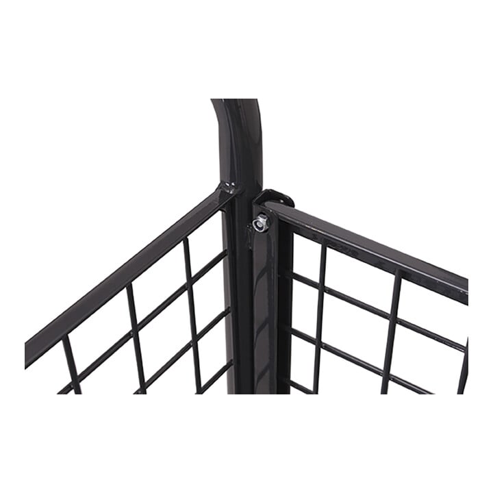 Cordes Vierwandwagen mit Draht RAL 7016