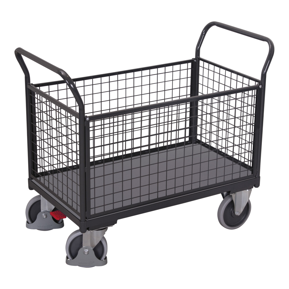 Cordes Vierwandwagen mit Draht RAL 7016