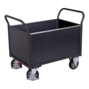 Cordes Vierwandwagen Siebdruckplatte RAL 7016