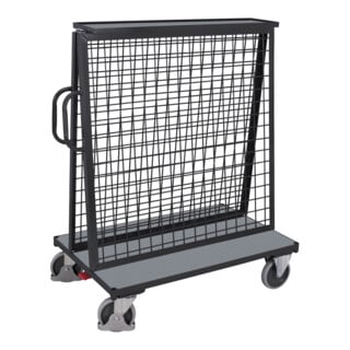 Cordes Werkstückwagen mit Ablage RAL 7016