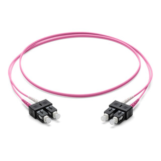 Corning Câble de raccordement fibre optique SC/SC OM4 50/125 3 m violet