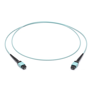 Corning Câble de raccordement LWL 12F MPO PC BU/ST OM4 3m turquoise JZBZC12QEZ-NB003M