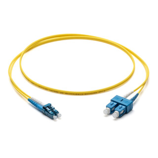Corning Câble de raccordement LWL LC/SC OS2 9/125 3 m jaune