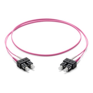 Corning Câble de raccordement LWL SC/SC OM4 50/125 5 m violet