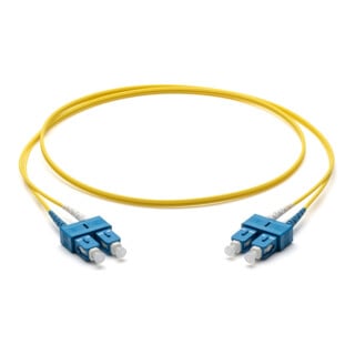 Corning Câble de raccordement LWL SC/SC OS2 9/125 1 m jaune