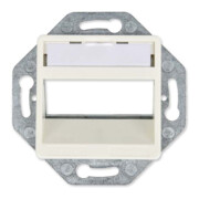 Corning Ensemble cadre 50x50mm avec vis, RAL9010 CAXXSE-S0301-C002-1