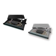 Corning LANSCAPE Spleißbox LAN1 6 xLCD OM3/4 PGTL sw LAN1-12AV-PGTL-B-4