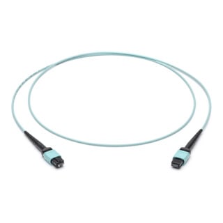 Corning LWL-Patchkabel 12F MPO PC BU/ST OM4 2m türkis JZBZC12QEZ-NB002M