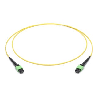Corning LWL-Patchkabel 8F MPO APC OS2 2m gelb