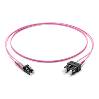 Corning LWL-Patchkabel LC/SC OM4 50/125 3m violett