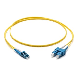 Corning LWL-Patchkabel LC/SC OS2 9/125 5m gelb