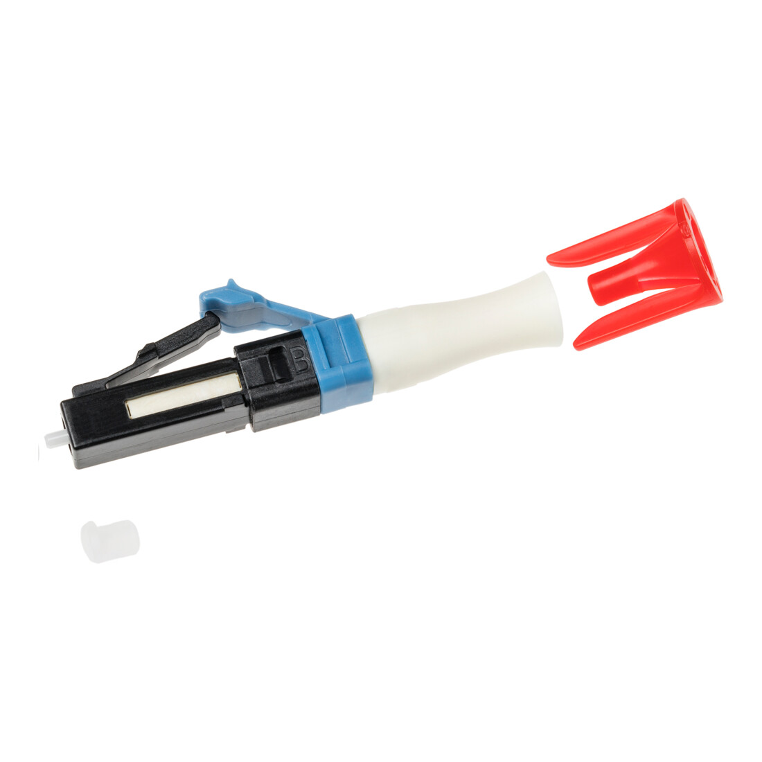 Corning NPC LC-Stecker E9 OS2 sw bl 80611327760