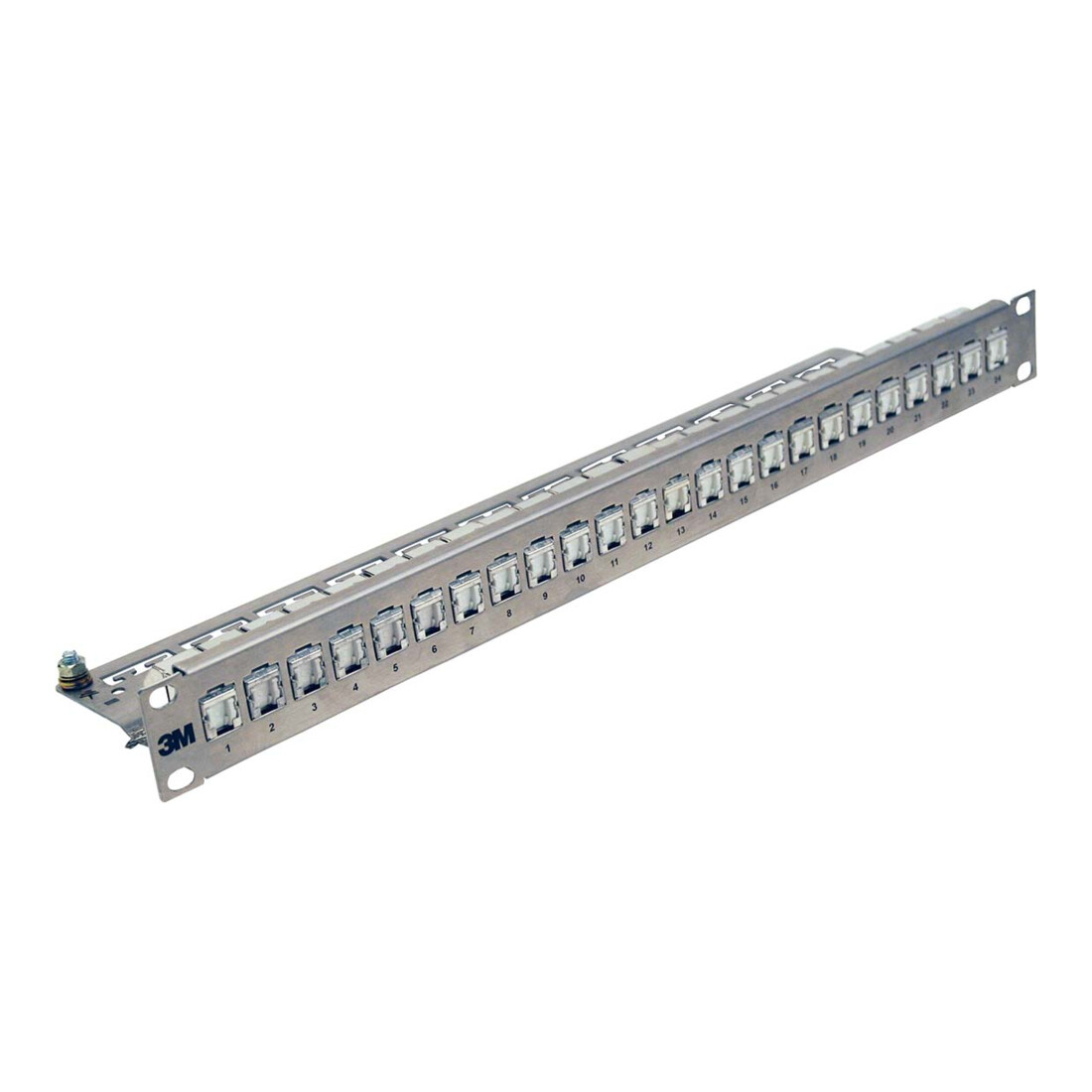 Corning Patchpanel 24 ports 1U avec modules Cat6A PL UU001622826
