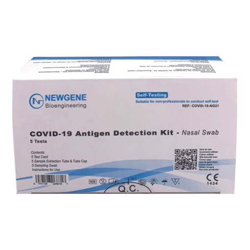 Corona Antigen Schnelltest NEWGENE Schnelltest f.Laien