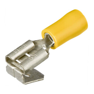 Cosses clips à languette, isolées Knipex