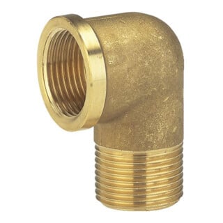 Coude en laiton avec filetage intérieur et extérieur, 26,5 mm (G 3/4) GARDENA